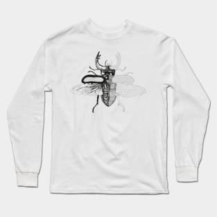 Geometric Beetle Long Sleeve T-Shirt